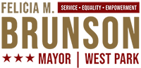 Felicia M. Brunson, West Park Mayor Logo